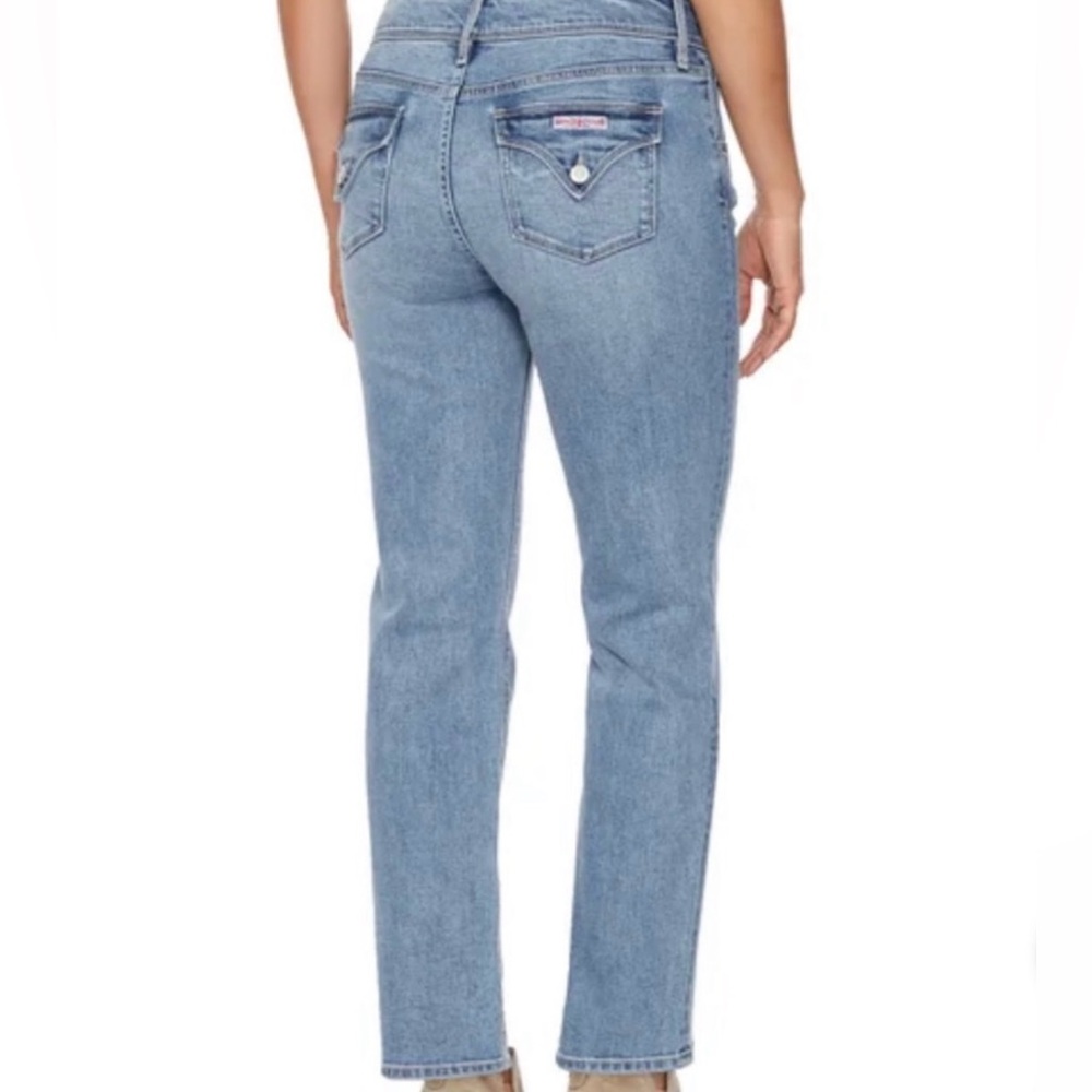 Women's Hudson Midrise Straight Jeans - Picture 3 of 7